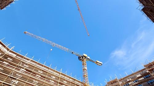 Nordhafen Living & Office construction site