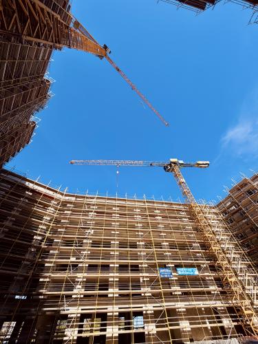 Nordhafen Living & Office construction site